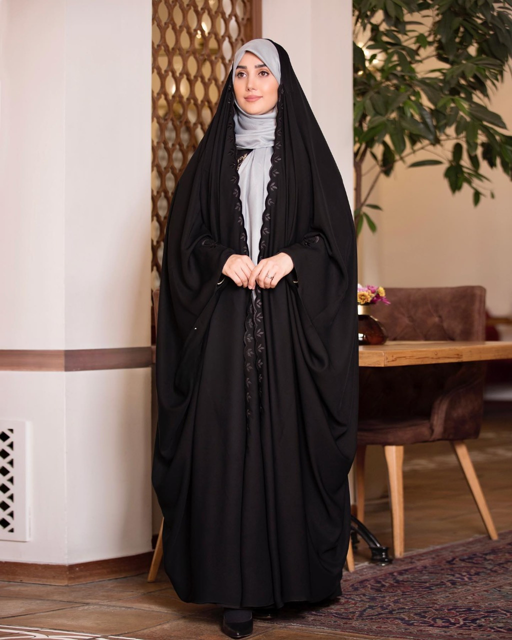 Embroided Iraqi Abaya