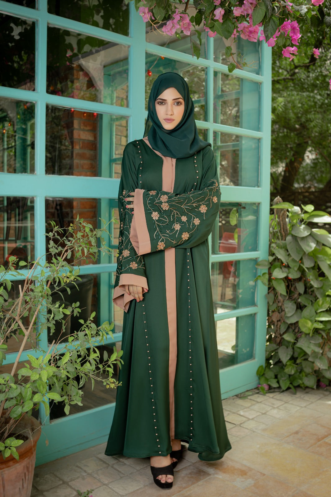 Glamour Embroidered Abaya