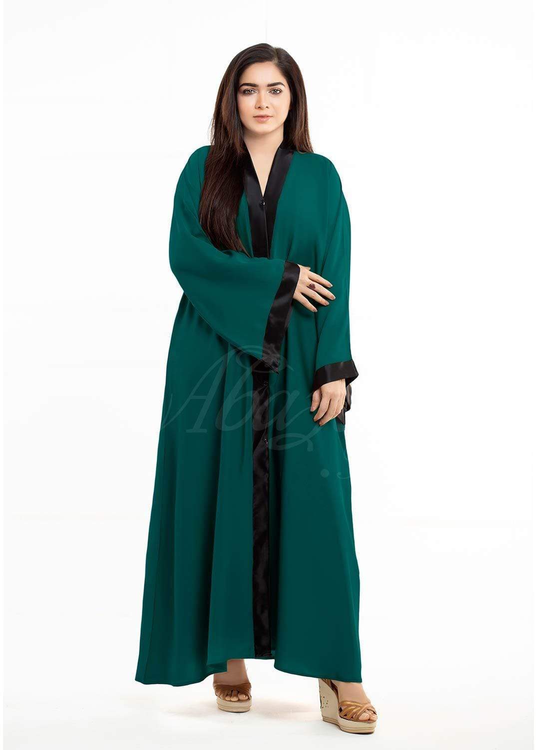 Pristine Green Abaya