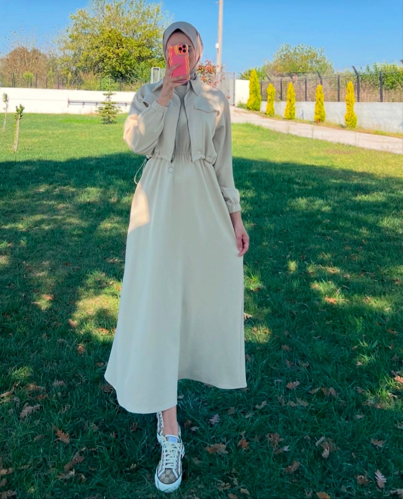 Elmirah Upper Fleece Abaya