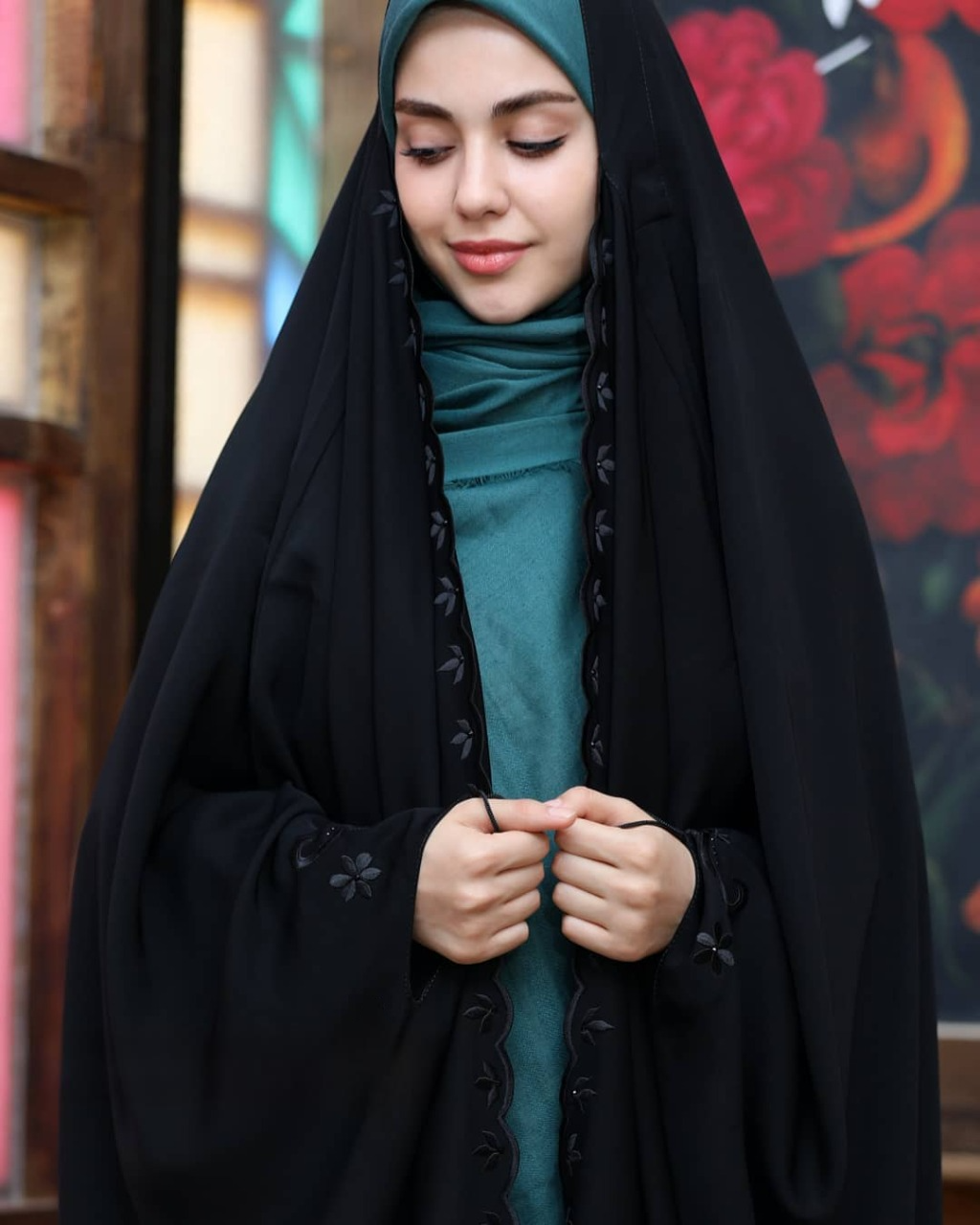 Embroided Iraqi Abaya