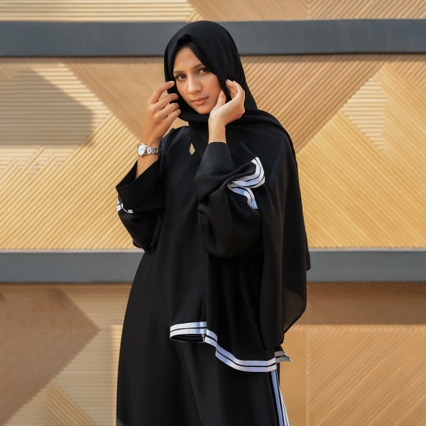 Eira Striped Abaya