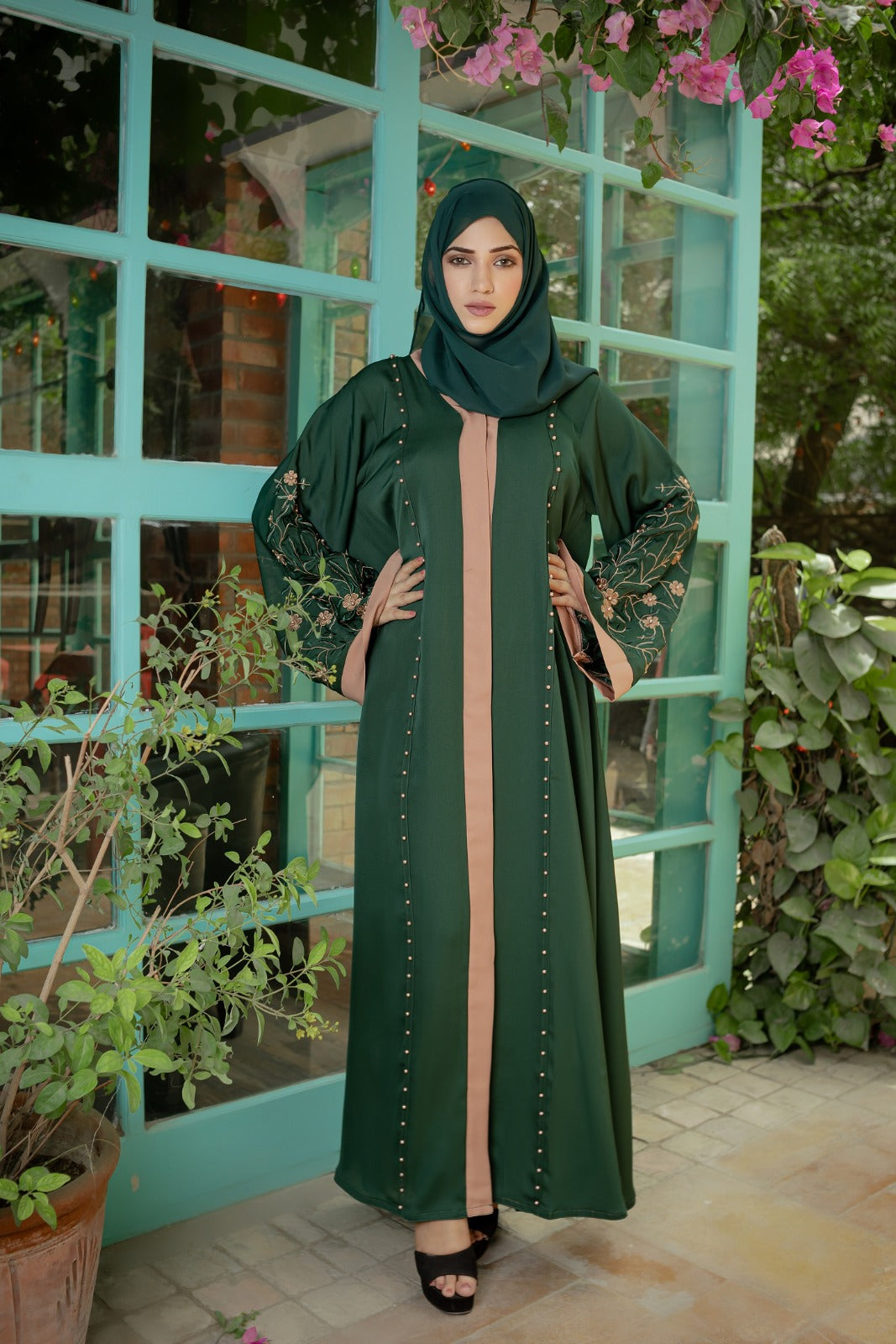 Glamour Embroidered Abaya