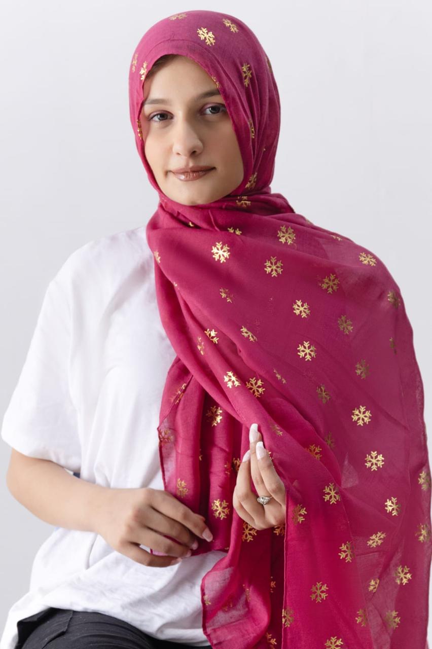 Blossomed Lawn Scarves (Set of 12)