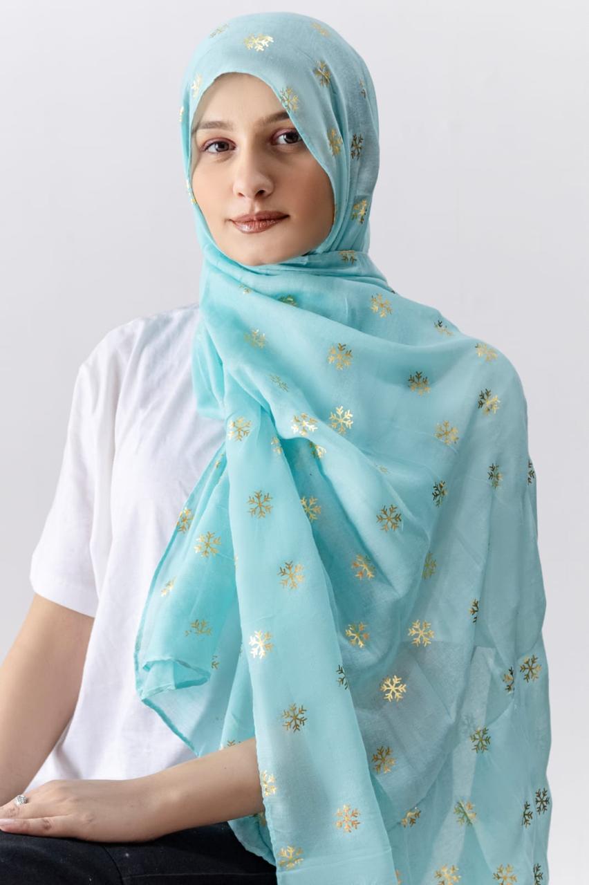 Blossomed Lawn Scarves (Set of 12)