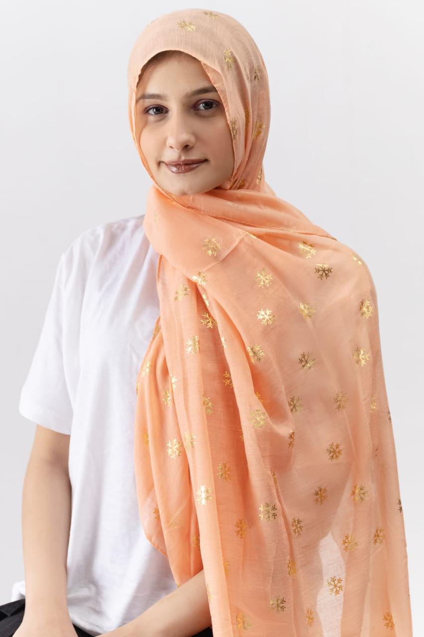 Blossomed Lawn Scarves (Set of 12)