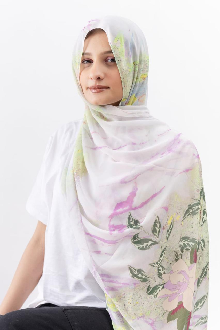 Floral 3D Scarves (Set of 6)