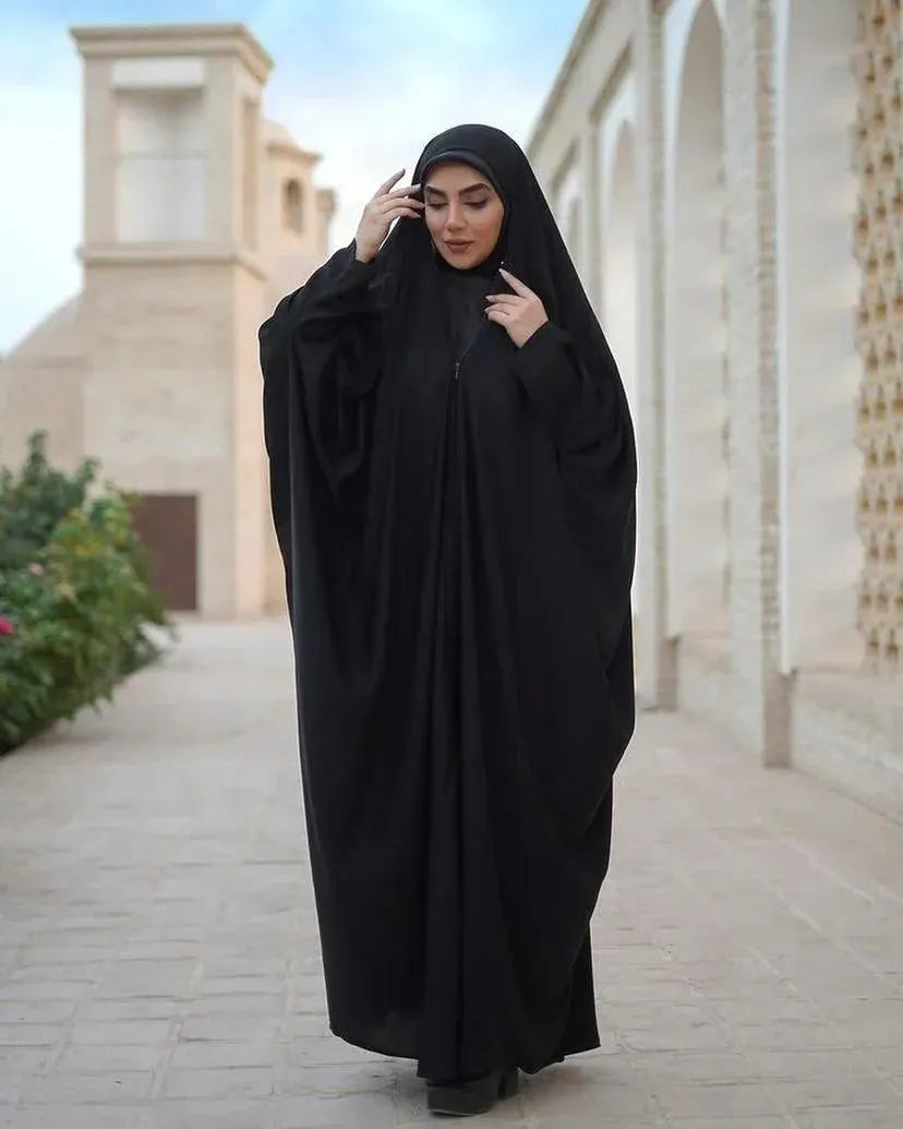 Zipper Iraqi Abaya