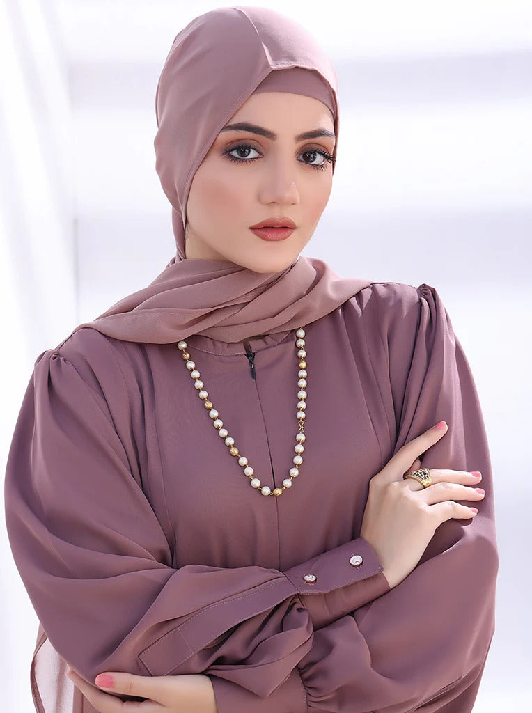 Orchid Modest Maxi Abaya