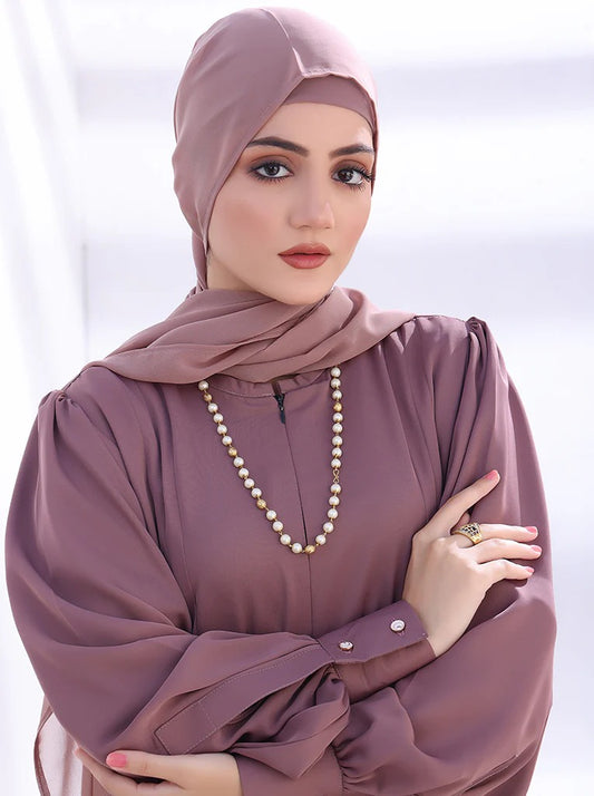 Orchid Modest Maxi Abaya