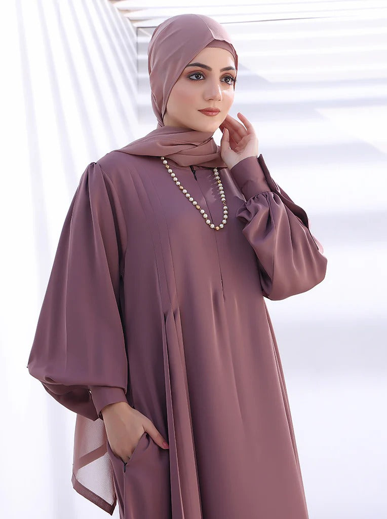 Orchid Modest Maxi Abaya