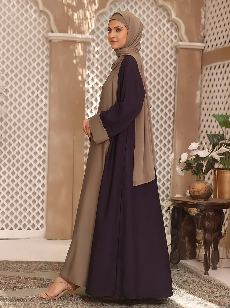 Nazneen Modest Open Abaya