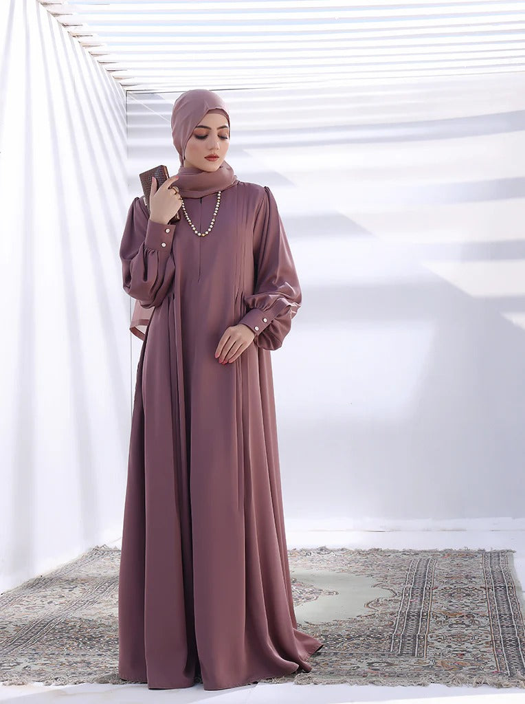Orchid Modest Maxi Abaya