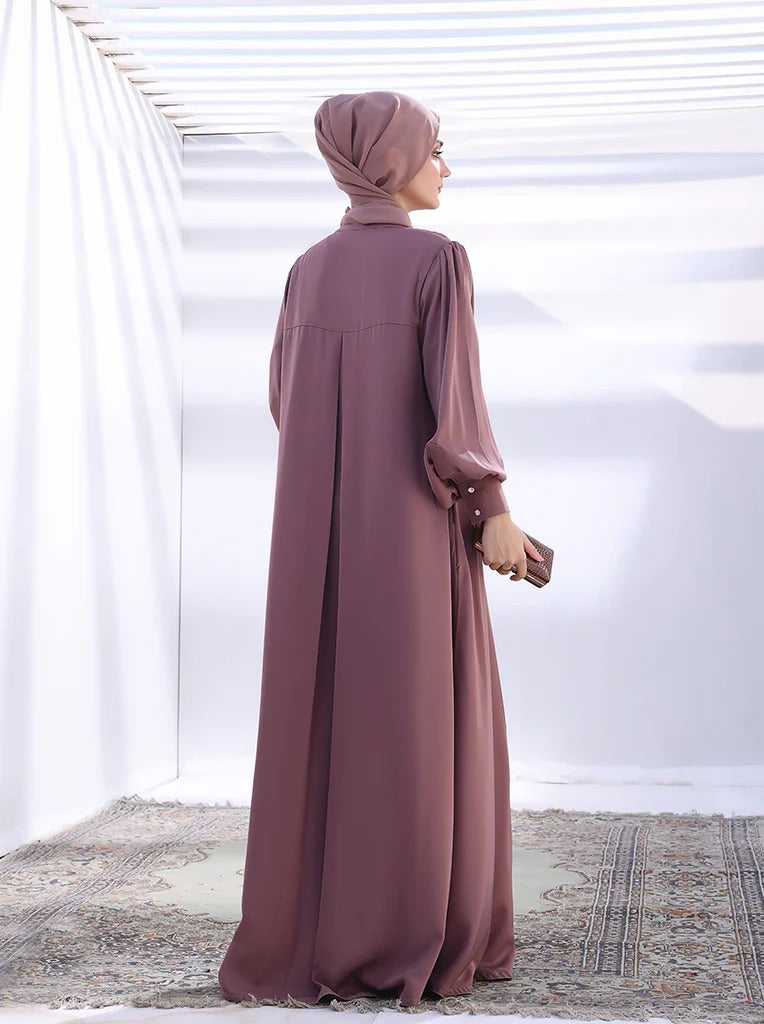 Orchid Modest Maxi Abaya