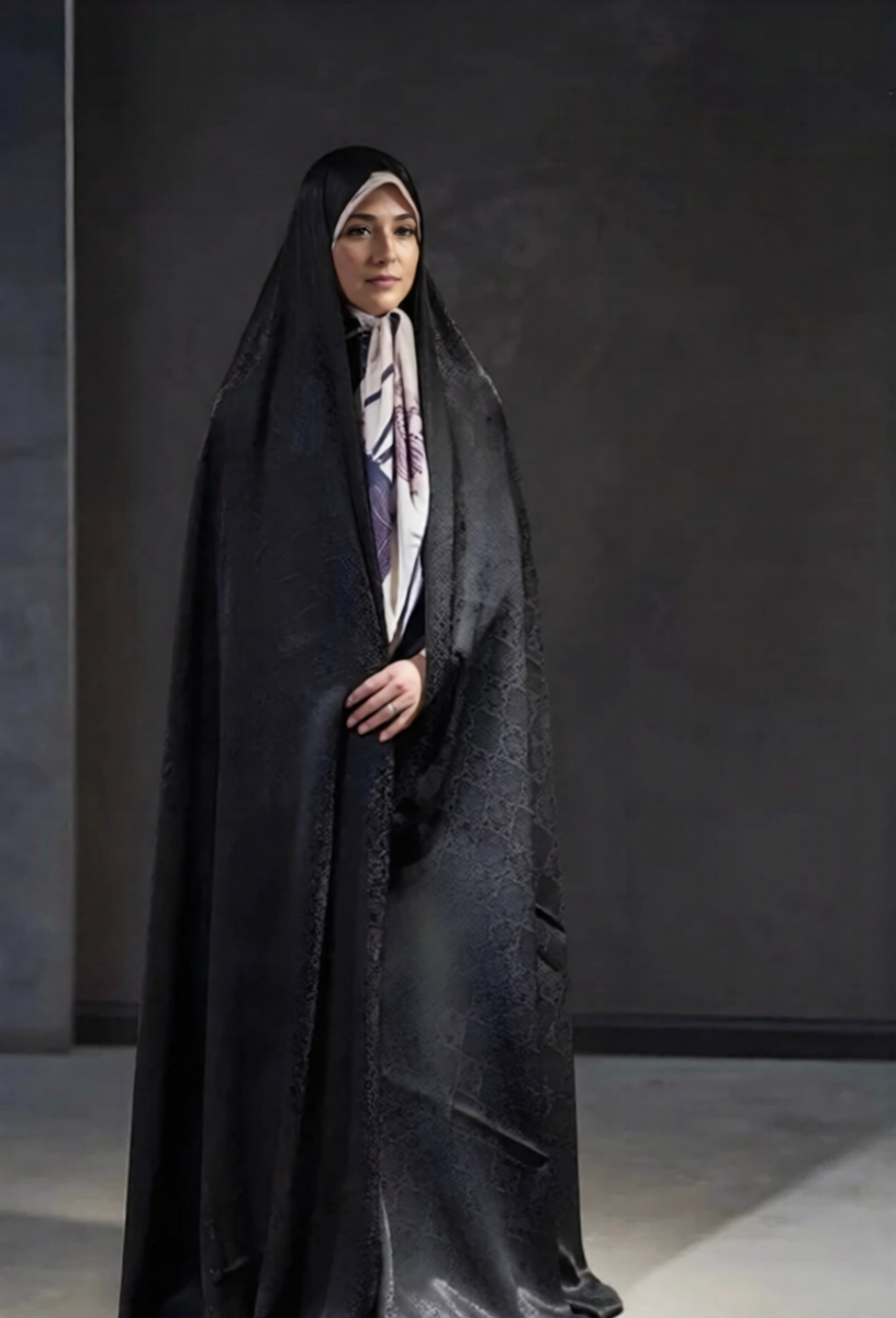 Emboss Irani Chador