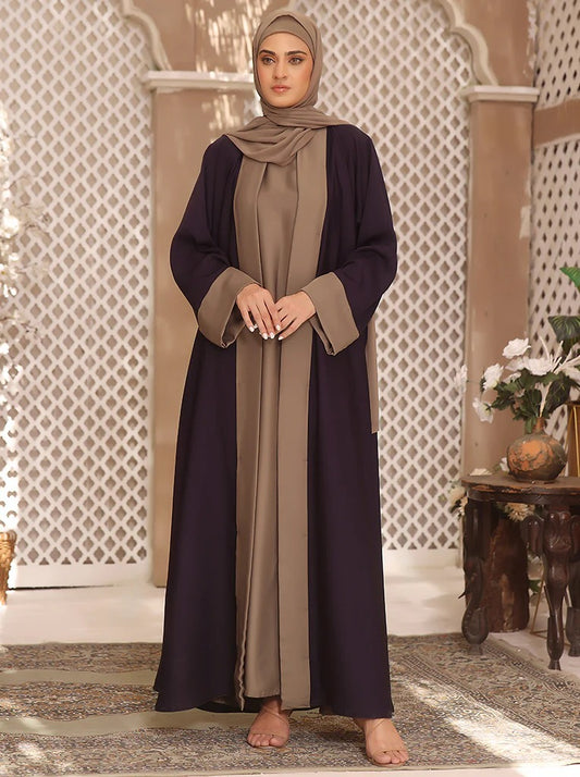 Nazneen Modest Open Abaya