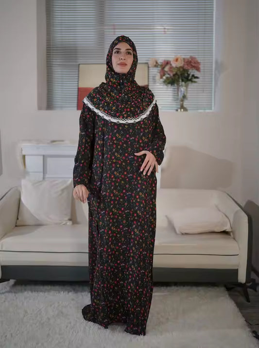 Aylin Floral Abaya