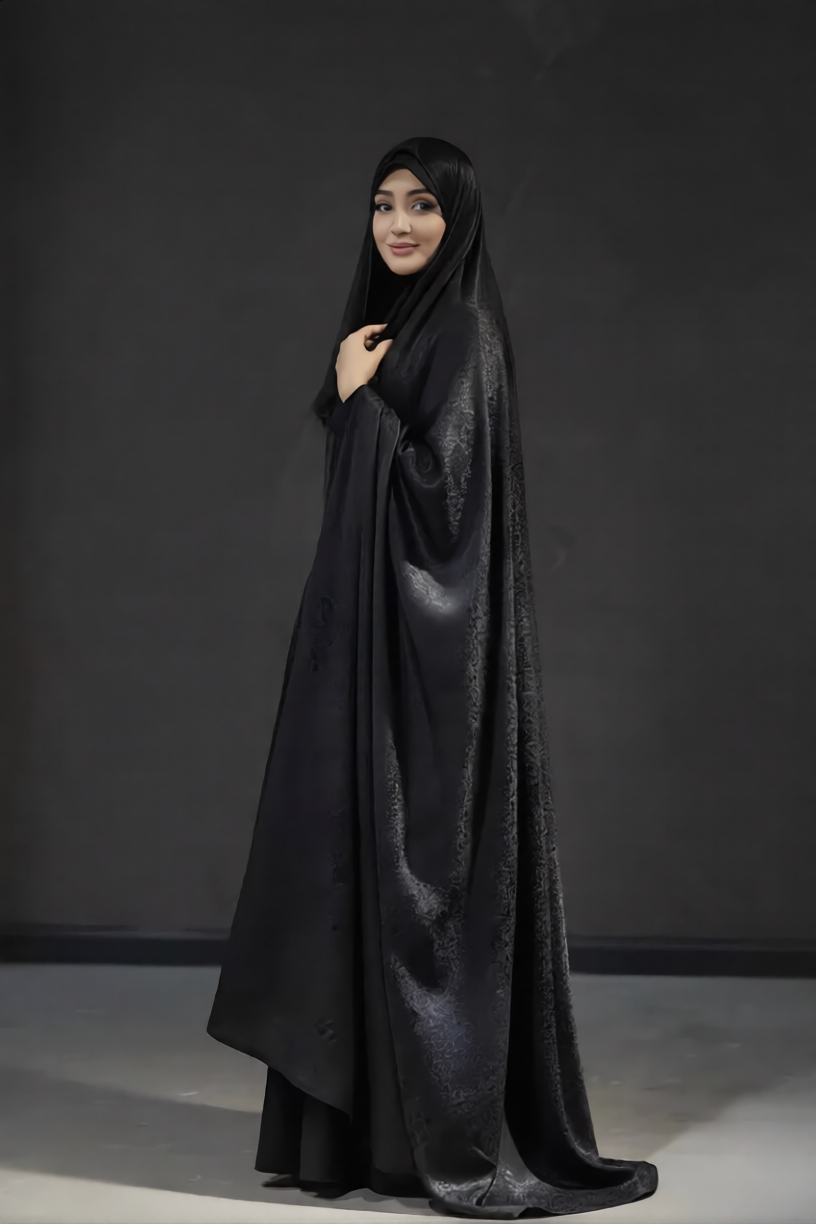 Emboss Irani Chador