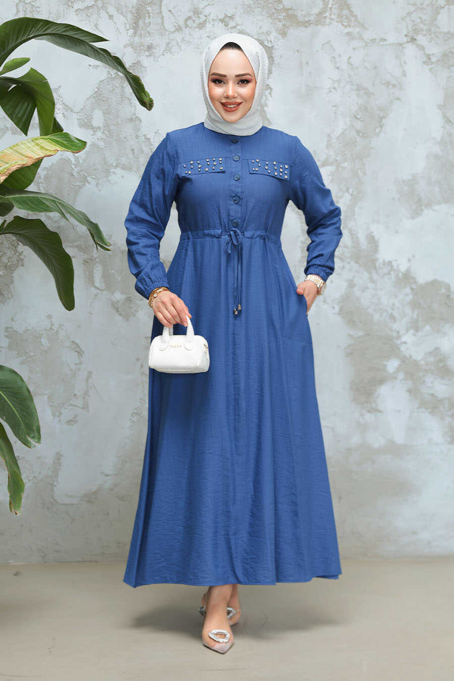 Ayra Denim Abaya