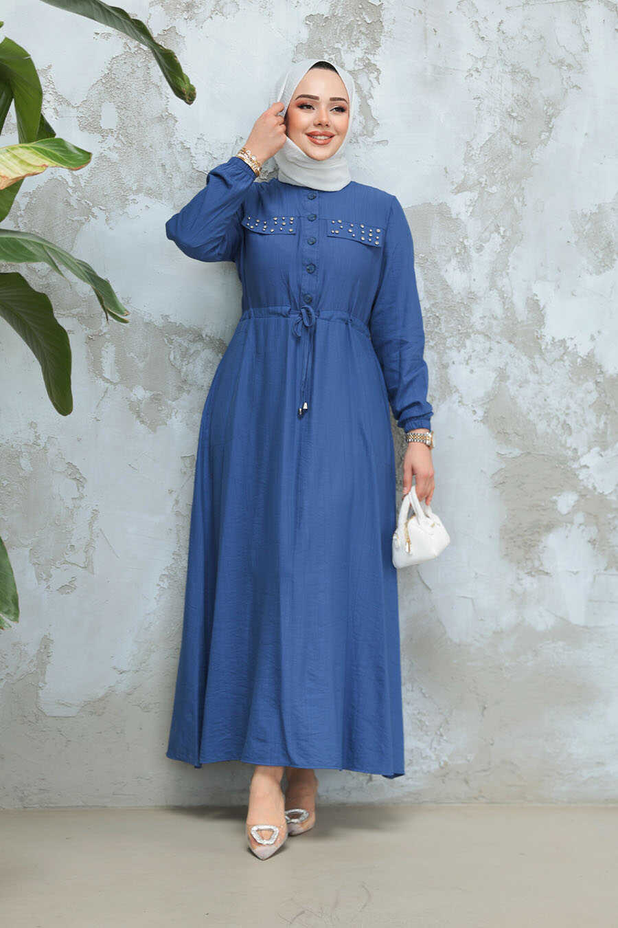 Ayra Denim Abaya