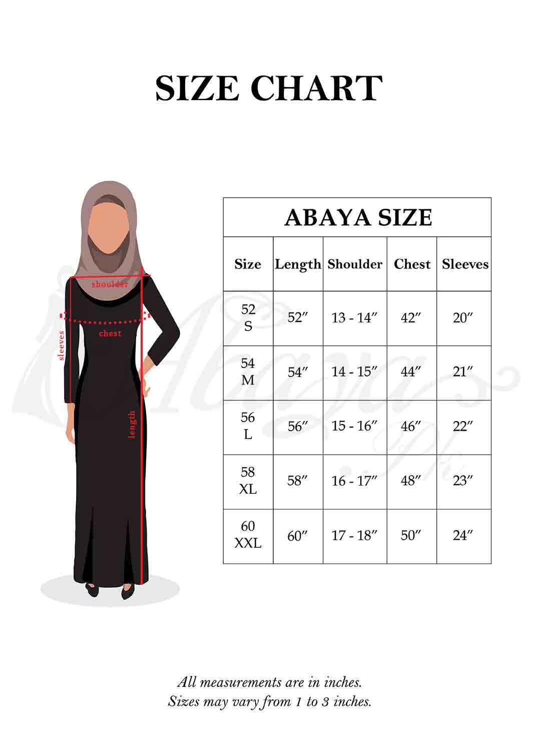 Pristine Black Abaya