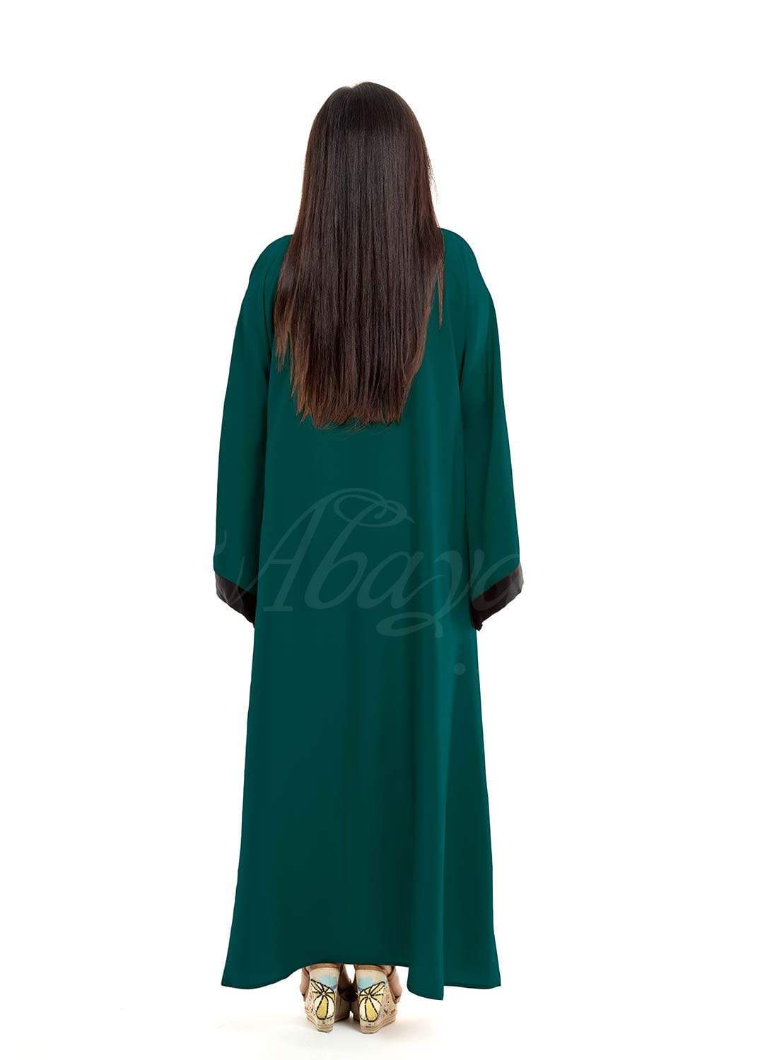 Pristine Green Abaya