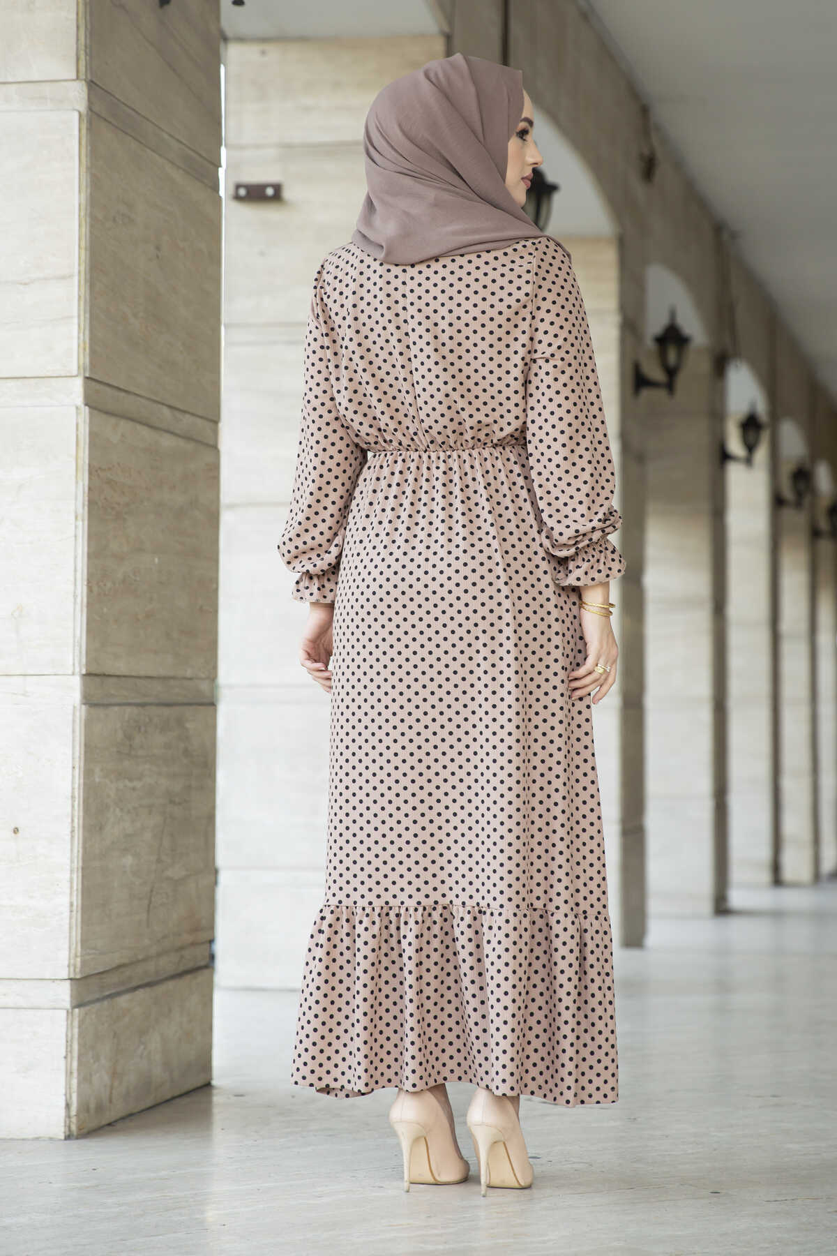 Polka Dot Maxi Abaya