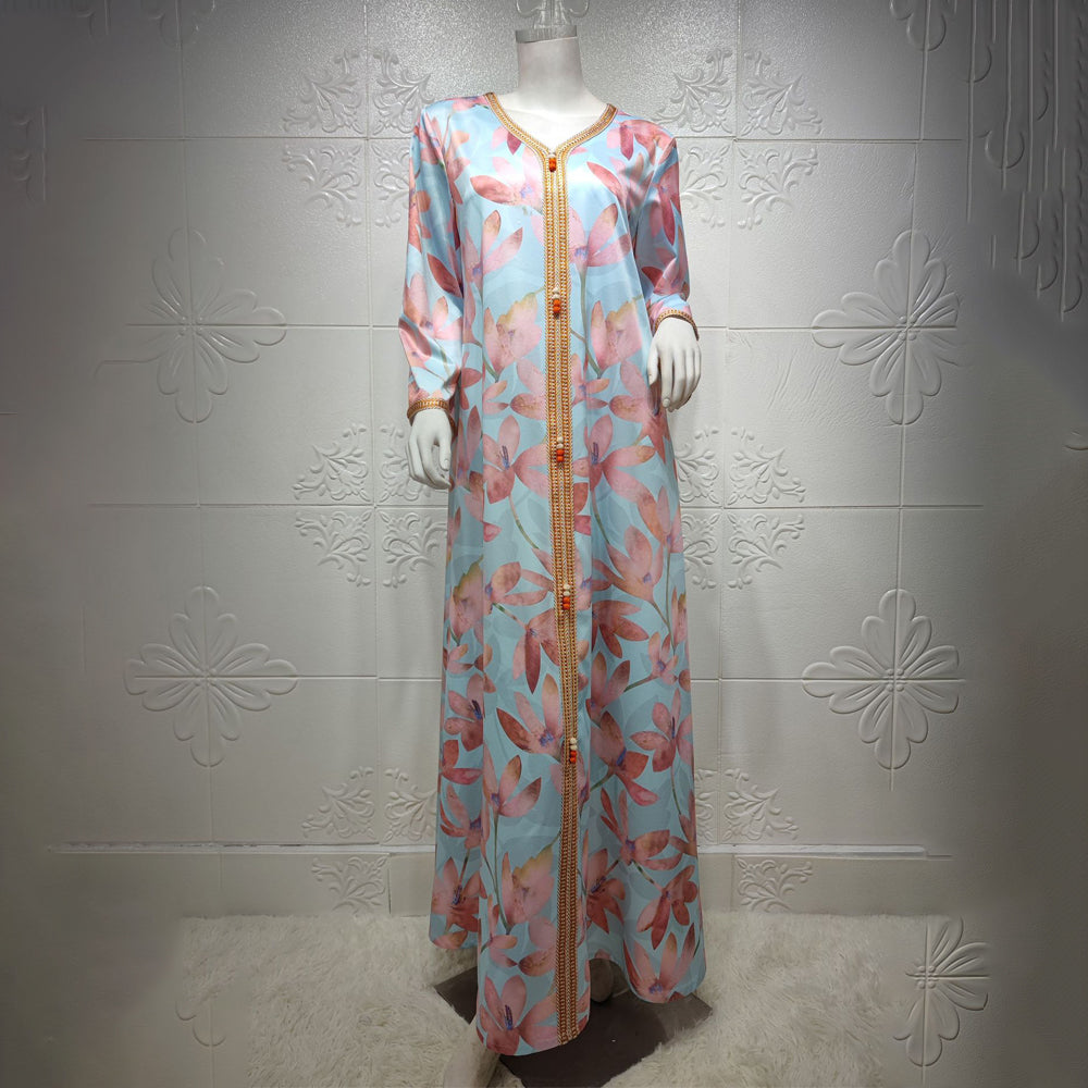 Middle Eastern Jalabiya/Kaftan Dress