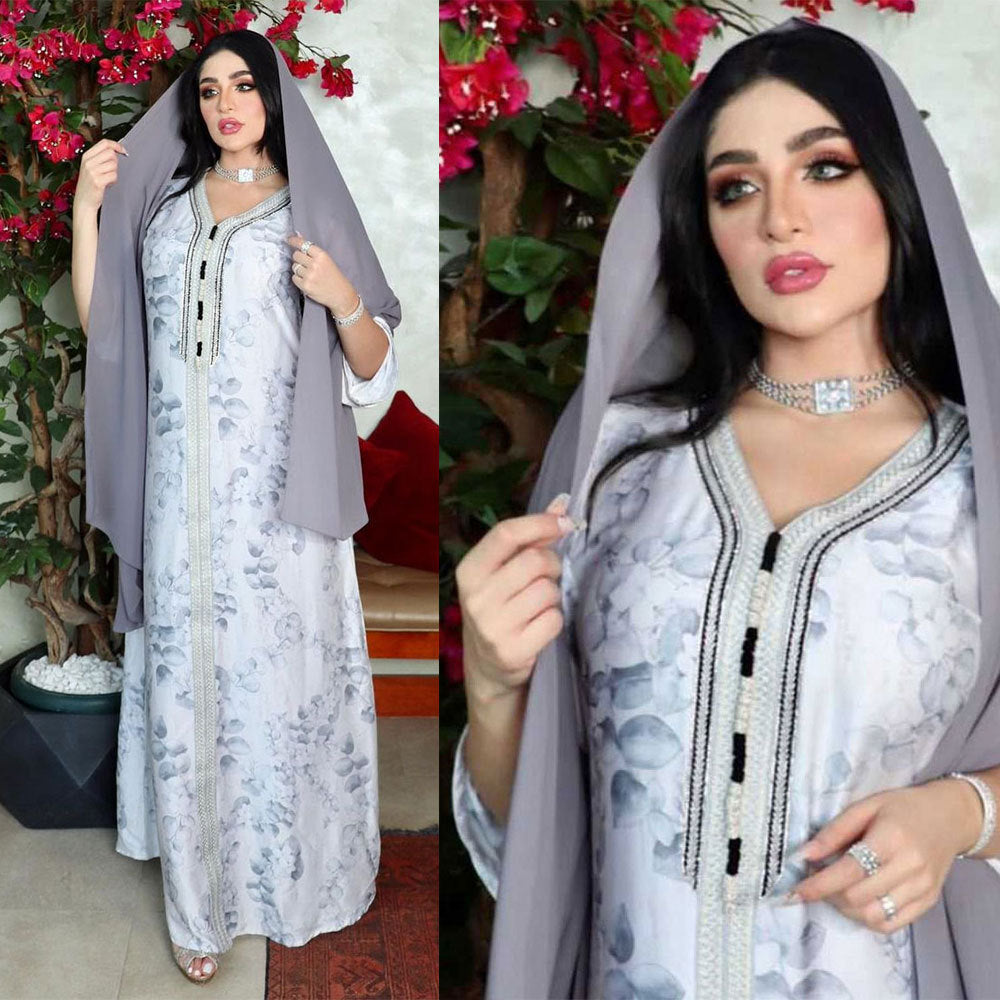 Middle Eastern Jalabiya/Kaftan Dress