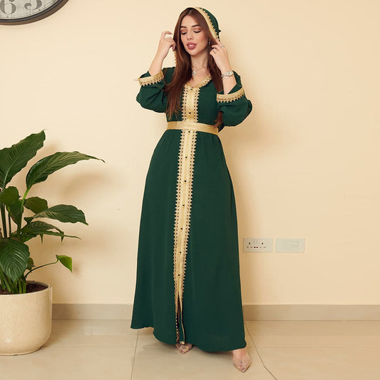 Arabic Hooded Abaya