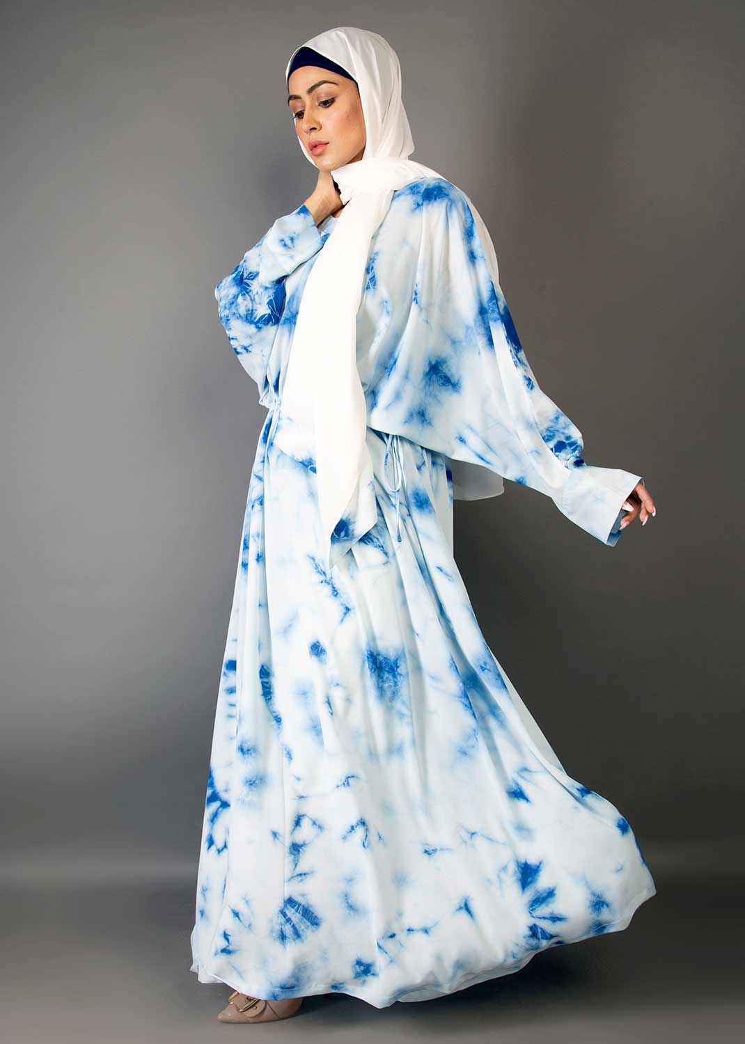 Sophia Blue Abaya