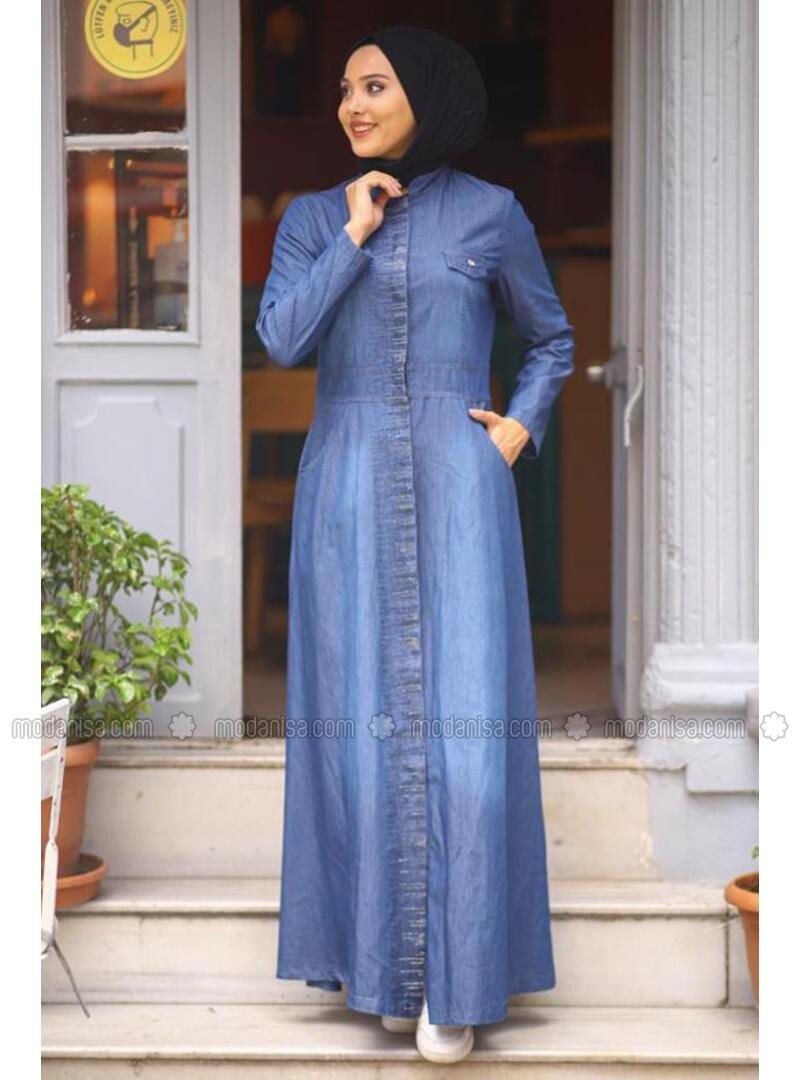 Sofia Denim Abaya